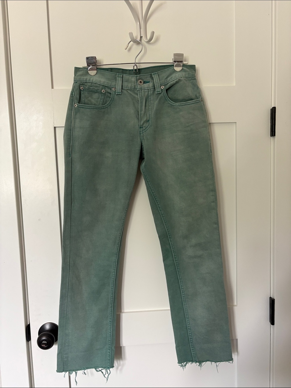 Levi’s 511 Green jeans